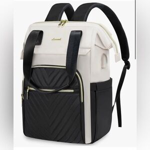 Black and White Women's Backpack